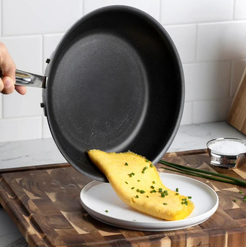 D5 Polished Pro Nonstick 5-ply Bonded Cookware, Fry Pan, 12 inch