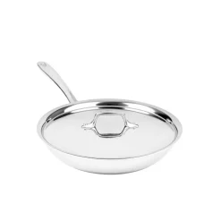 D3 Stainless Everyday 3-ply Bonded Cookware; Skillet with Lid; 10.5 inch