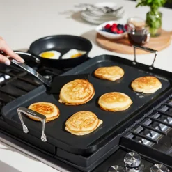 Double Burner Griddle / All-Clad NS Pro for Bigger Breakfasts