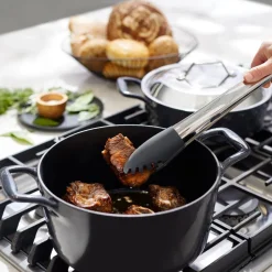 Enameled Cast Iron, Dutch Oven with Lid, 6 quart