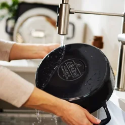Enameled Cast Iron, Skillet with Lid, 12 Inch