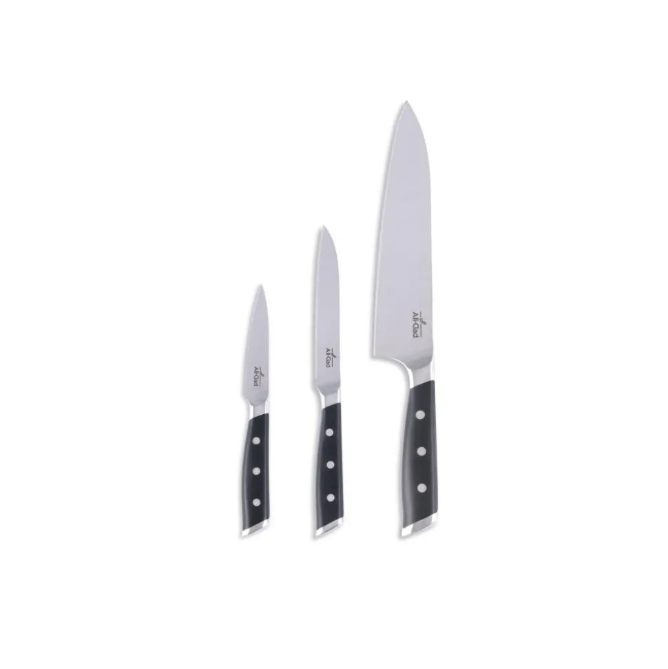 Forged Knives | Starter Knife Set | 3 Piece Knife Set | All-Clad