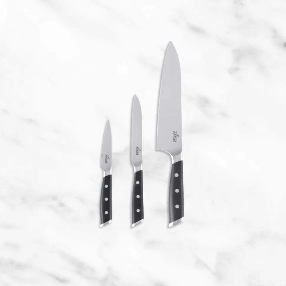 Forged Knives | Starter Knife Set | 3 Piece Knife Set | All-Clad