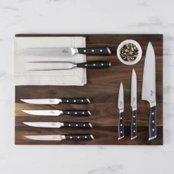 Forged Knives Carving Set, 8 inch Knife & 6 inch Fork | All-Clad