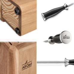 Forged Knives, Knife Block Set, 7 Piece | All-Clad
