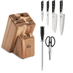 Forged Knives, Knife Block Set, 7 Piece | All-Clad