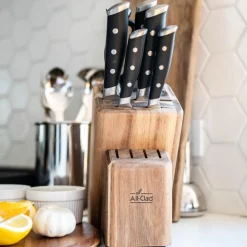 Forged Knives, Knife Block Set, 7 Piece | All-Clad