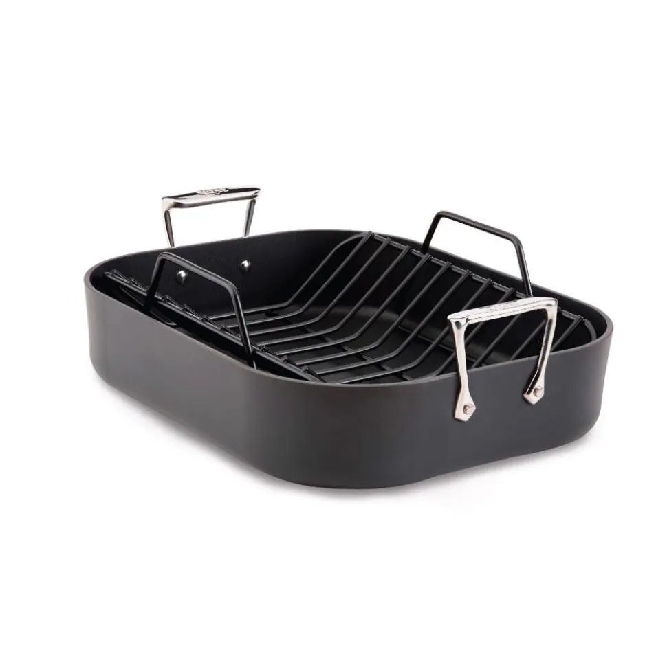 HA1 Expert Cookware, Nonstick Roaster with Rack, 13 x 16 inches