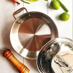 10.5-Inch Sear and Serve Skillet / All-Clad D3 Stainless Steel Perfection