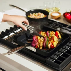 11-Inch Square Grill / Indoor Grilling with All-Clad NS Pro Precision