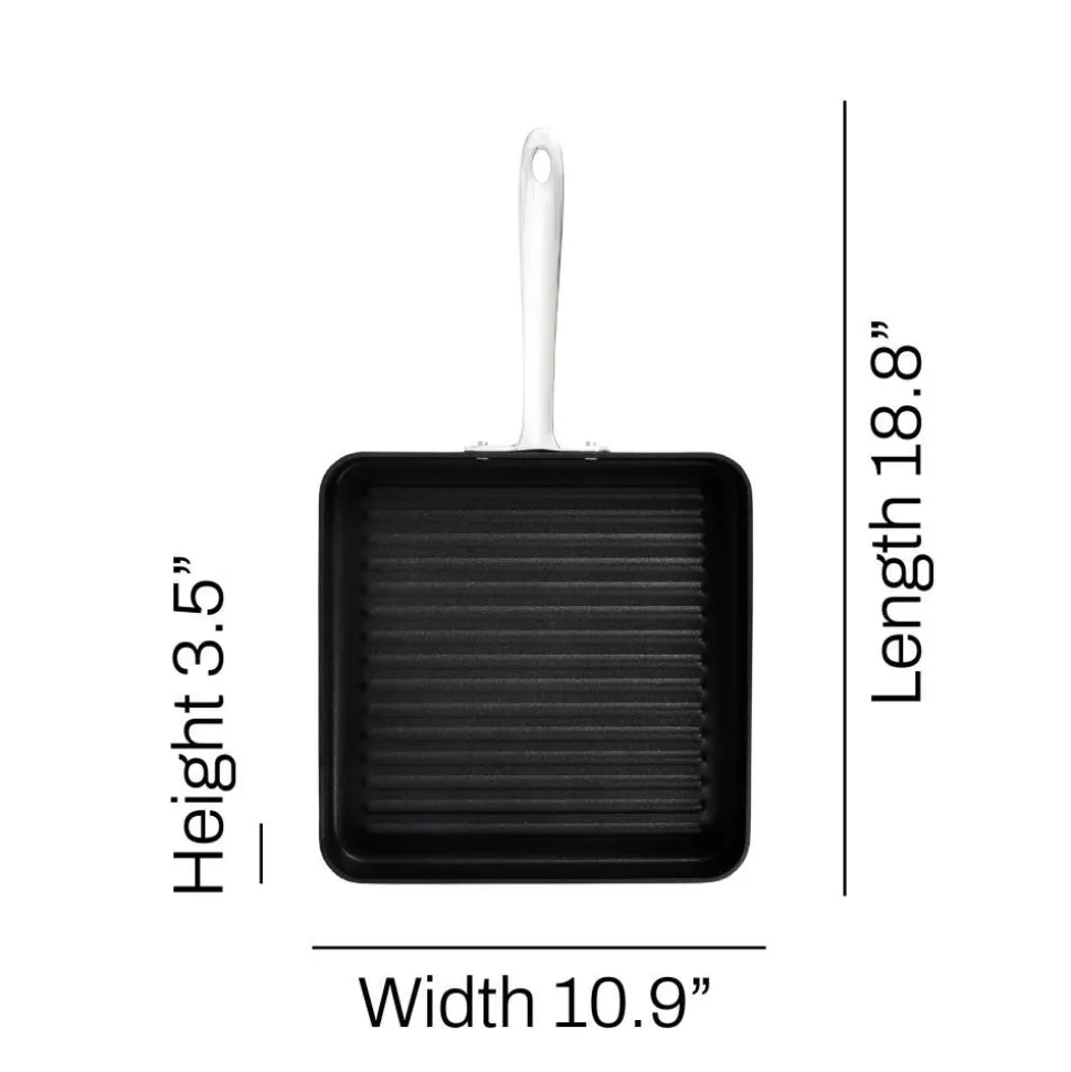 11-Inch Square Grill / Indoor Grilling with All-Clad NS Pro Precision