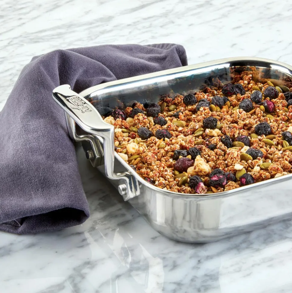 8-Inch Stainless Steel Square Baker I All-Clad