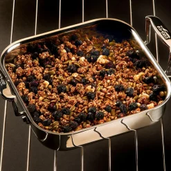 8-Inch Stainless Steel Square Baker I All-Clad