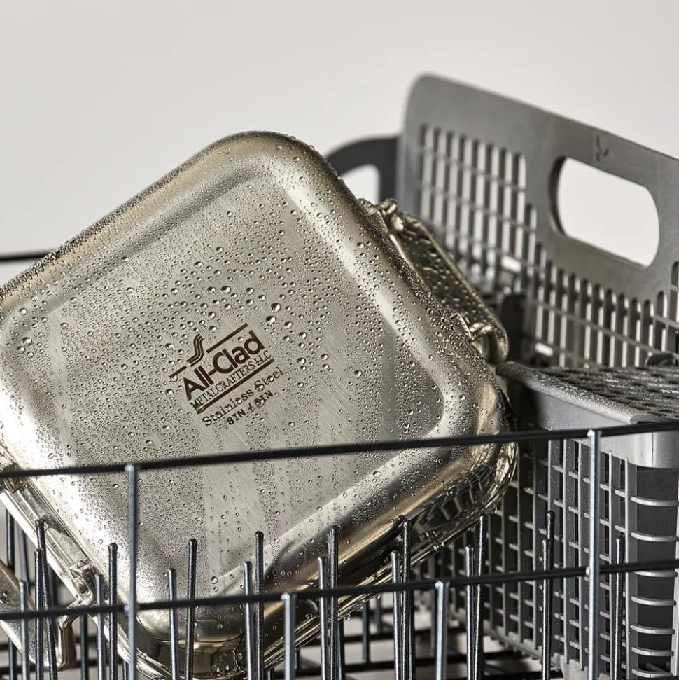 8-Inch Stainless Steel Square Baker I All-Clad