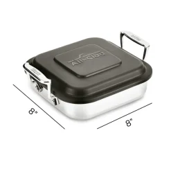 8-Inch Stainless Steel Square Baker I All-Clad