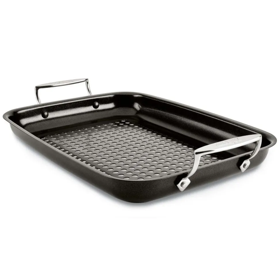 11-inch x 15-Inch Outdoor Grill Nonstick Roaster I All-Clad