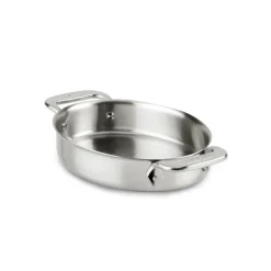 Mini Oval Bakers Set / Elegant Stainless Steel Serveware