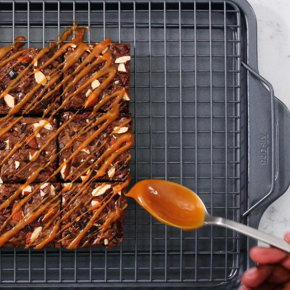 Nonstick Bakeware Pan With Cooling Rack I All-Clad