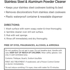 12-Ounce Stainless Steel Cookware Cleaner I All-Clad