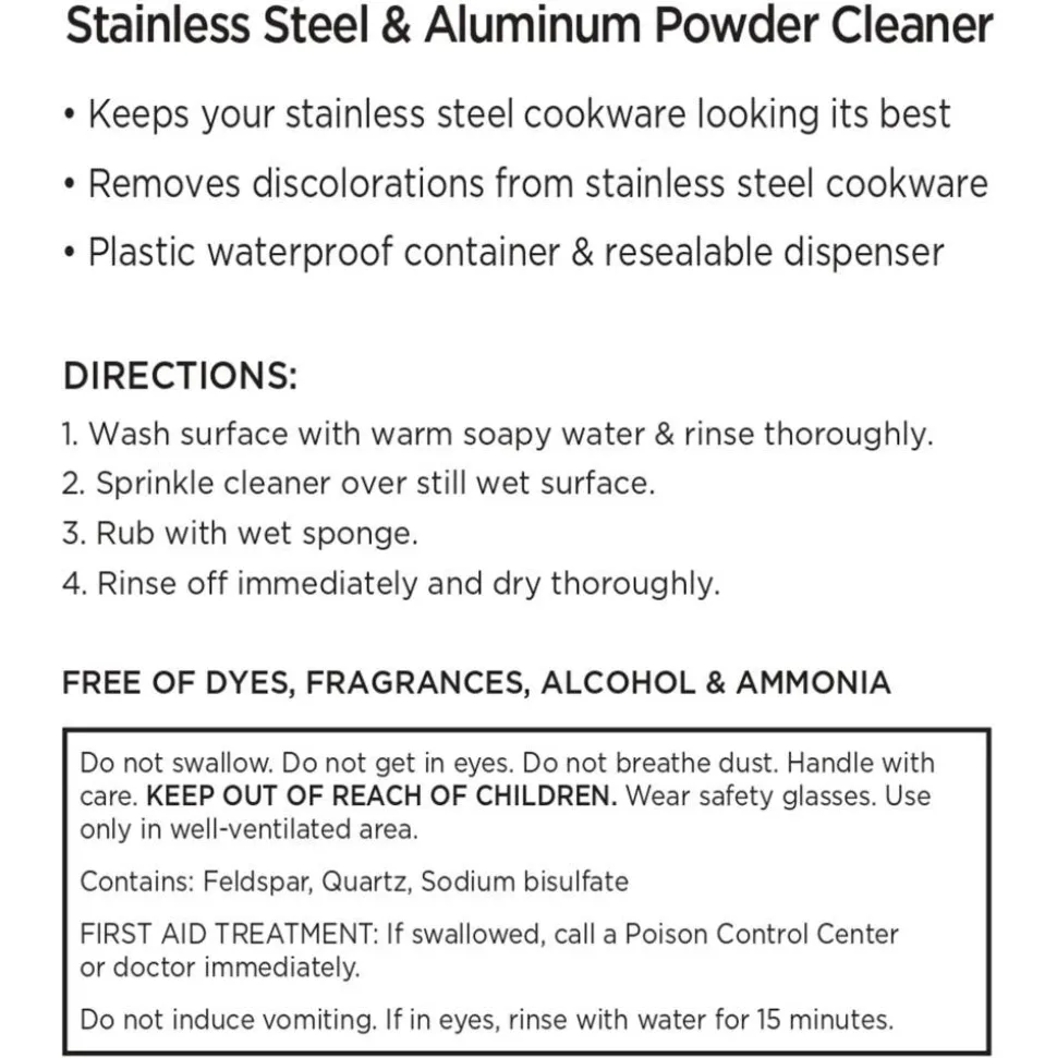 12-Ounce Stainless Steel Cookware Cleaner I All-Clad