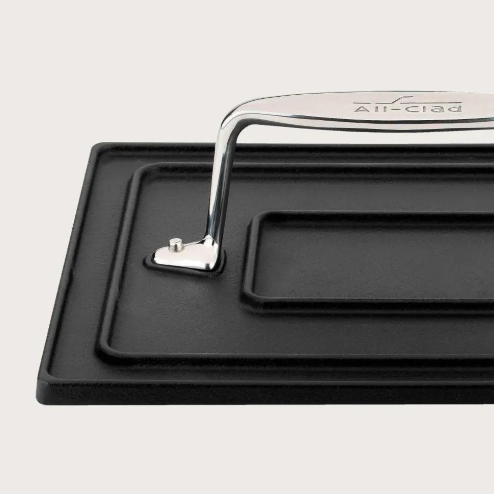 Outdoor Accessories, Cast Iron Grill Press, 10 inch