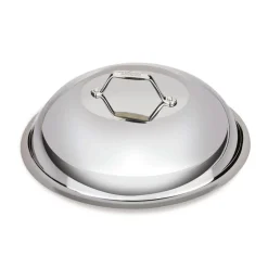 Outdoor Accessories, Stainless Steel Domed Melting Lid, 12.5 inch