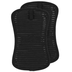 2-Pack Black Potholder Set / All-Clad Heat-Resistant Kitchen Essentials