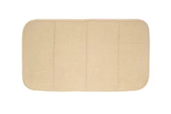 2-Pack Cappuccino Brown Drying Mat Set / Quick-Dry, Stylish Addition to Your Kitchen