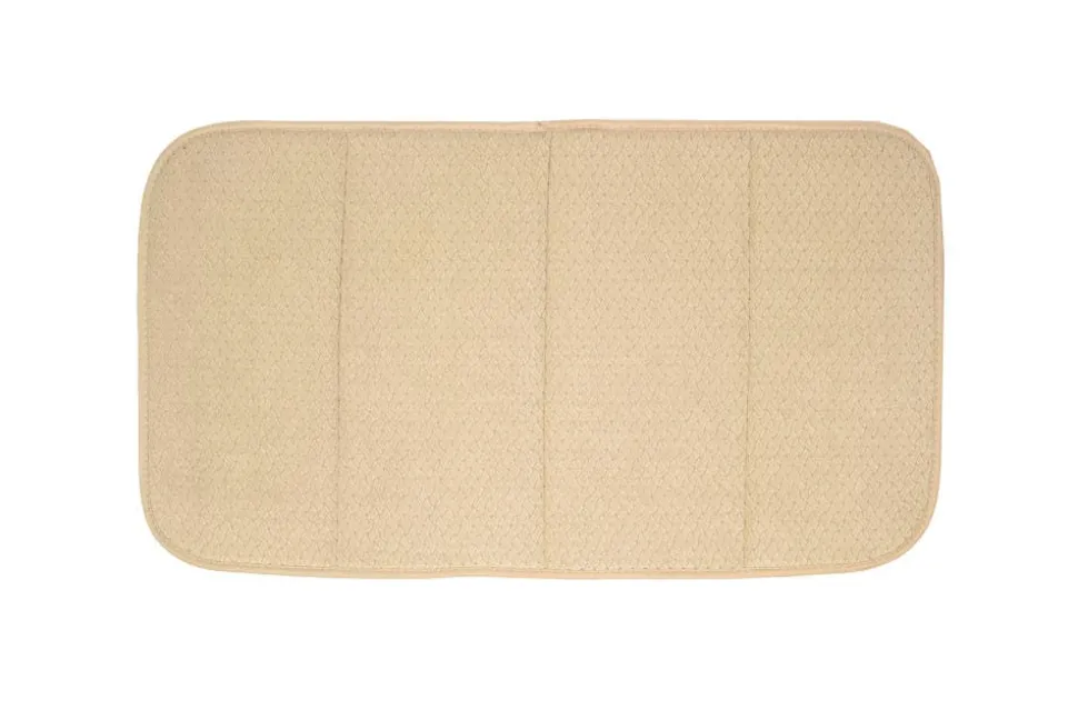 2-Pack Cappuccino Brown Drying Mat Set / Quick-Dry, Stylish Addition to Your Kitchen