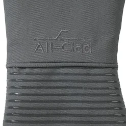 2-Pack Pewter Grey Oven Mitt Set / Classic Elegance Meets Heat Protection