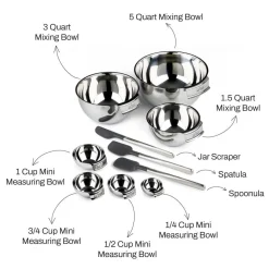 10- Piece Cooking & Baking Prep Set | All-Clad