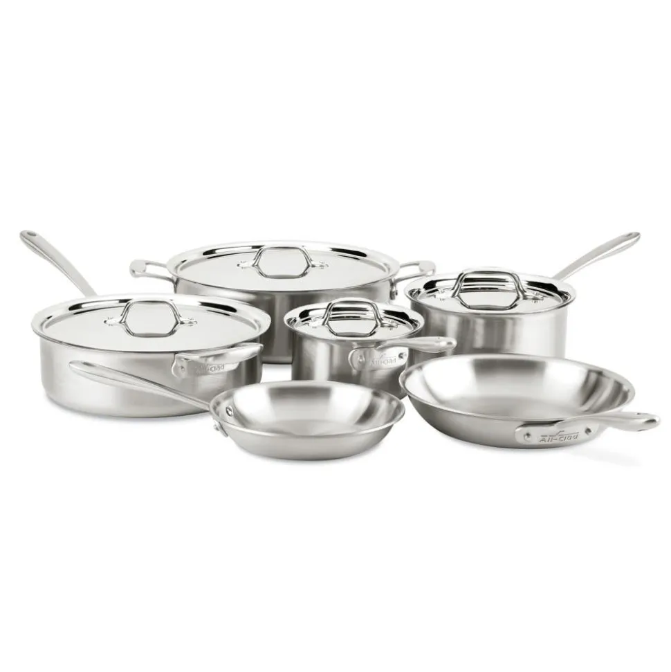 10-Piece Cookware Set - Pots & Pans | All-Clad Collective Set