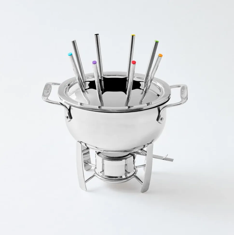 12-Piece Fondue Set, Stainless Steel Fondue Pot I All-Clad