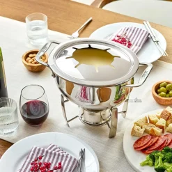12-Piece Fondue Set, Stainless Steel Fondue Pot I All-Clad