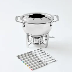 12-Piece Fondue Set, Stainless Steel Fondue Pot I All-Clad