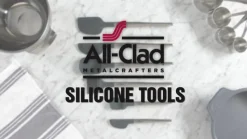 3-Piece Silicone Spatula Set / All-Clad Tools for Every Recipe