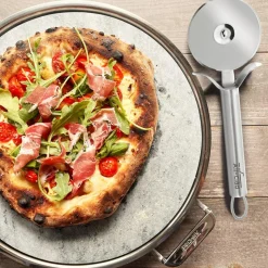 Pizza Stone Set / Bake and Serve Perfect Pizzas with All-Clad