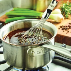Precision Stainless Steel Tools; French Whisk