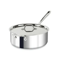 6-Quart D3 Stainless Steel Deep Saute Pan I All-Clad