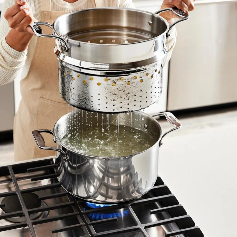 16-Quart Multipot with Insert / Large Capacity, All-Clad Durability
