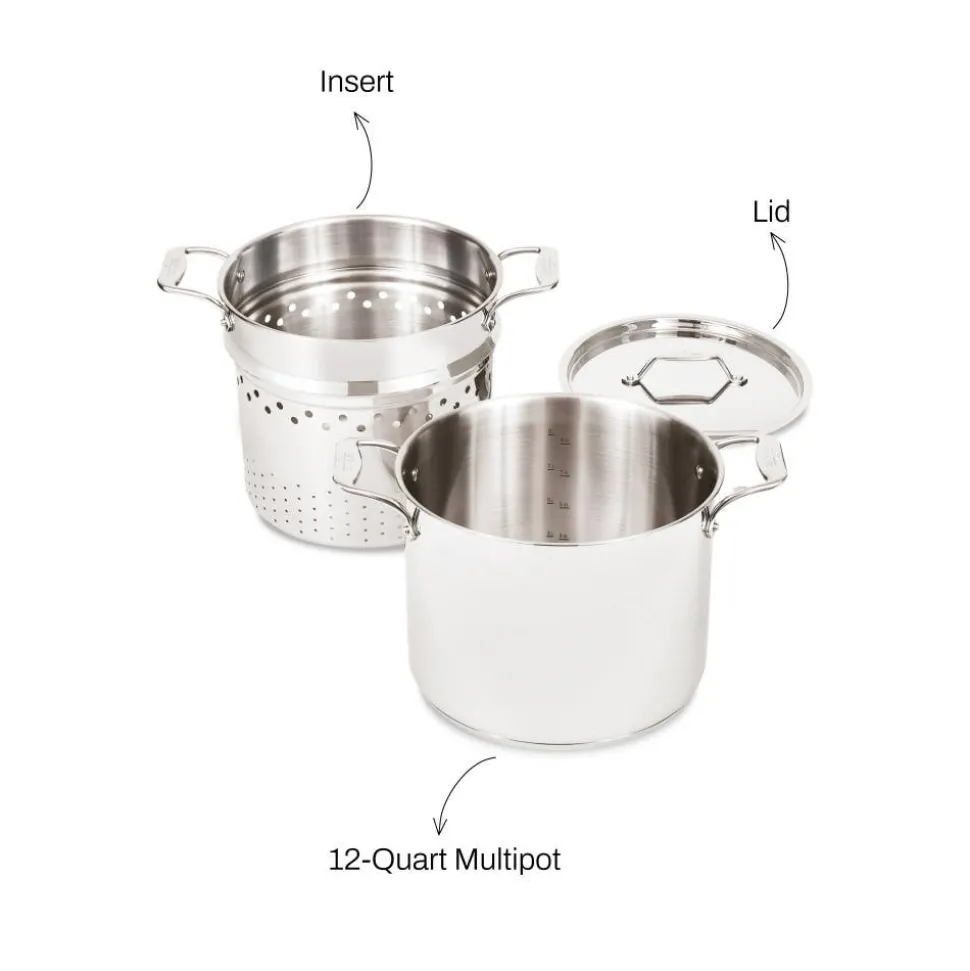 12-Quart Multipot with Insert / Big Batch Cooking with All-Clad