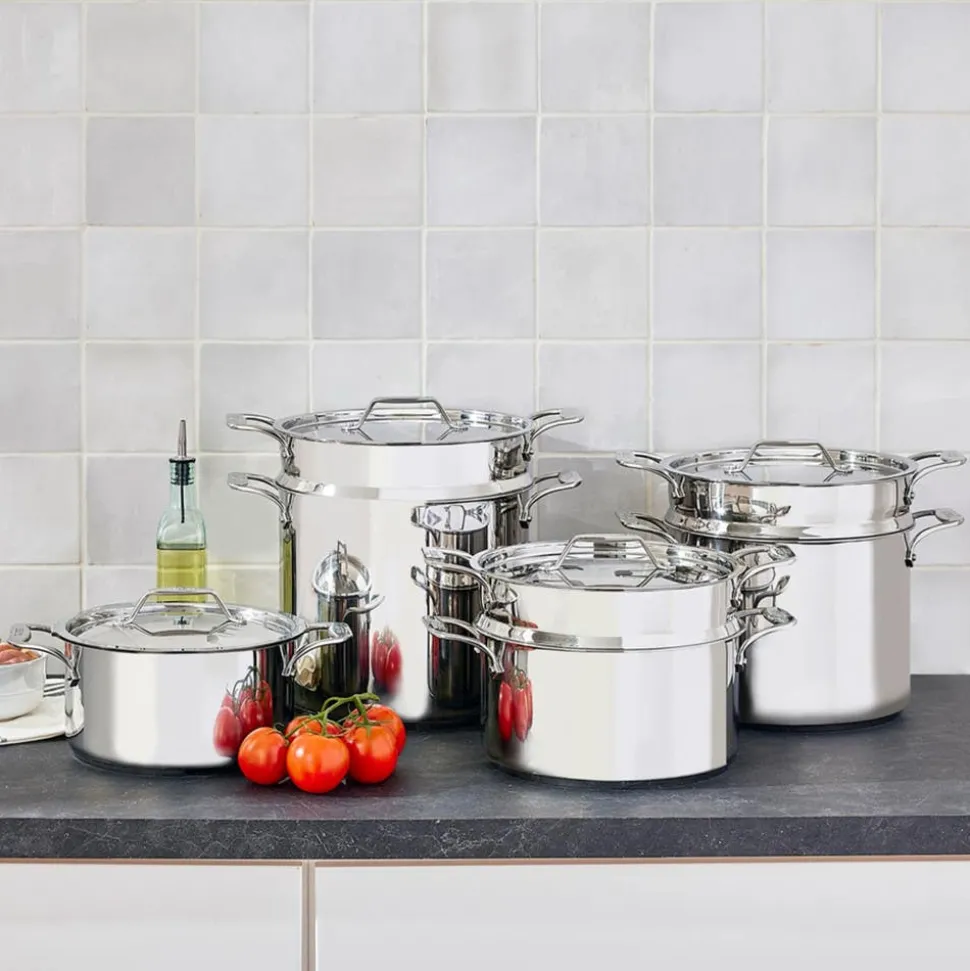 6-Quart Multipot with Straining Lid / Effortless Cooking by All-Clad