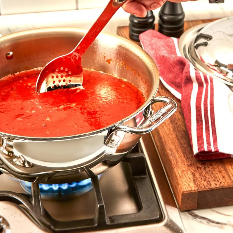 Stainless Steel Slotted Spoon I All-Clad